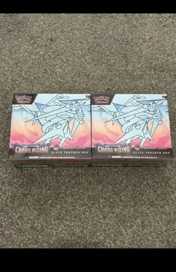 Pokemon TCG: Chaos Rising Elite Trainer Box (ETB) Pokemon Center x2 SEALED - Image 1