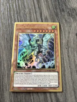 Yu-Gi-Oh Tempest, Drachenherrscher der Sturme - MGED-DE011 - Premium Gold Rare - Image 1