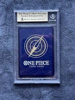 One Piece CCG Monkey.D.Luffy Alt Art Manga OP11-118 BGS 10 Pristine (read desc) - Image 4