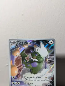 Tornadus SVP EN 210 Black Star Promos Scarlet Violet White Flare ETB Promo NM - Image 2