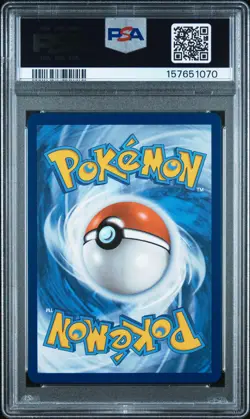 2025 POKEMON WHT EN-WHITE FLARE BLACK WHITE RARE #172 VICTINI PSA 10 - Image 2