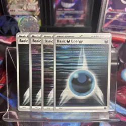 [4x Playset] Dark Energy 019 Sv: Black Flare White Bolt Pokemon TCG HOLO - Image 1