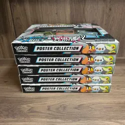 Pokemon TCG BLACK BOLT + WHITE FLARE - UNOVA POSTER COLLECTION SEALED - Image 5