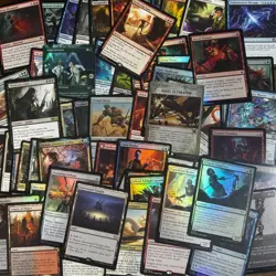 MTG Magic the Gathering Lot 50 to 250 Cards No Duplicates Rare, Mythic, & Foil - Image 1