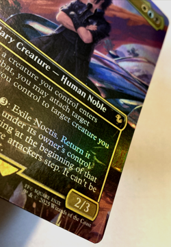 MTG Noctis, Heir Apparent (Foil) Commander: Final Fantasy 460 FFXV NM - Image 3