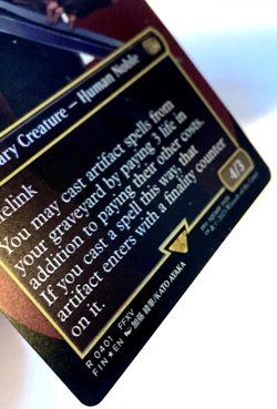 MTG Noctis, Prince of Lucis (Borderless Foil) Final Fantasy 401 NM - Image 2
