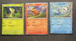 Snivy, Tepig & Oshawott - Black Bolt & White Flare Promos Pokemon TCG NM/M - Image 1