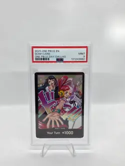 DON!! Card (One Piece Day Dallas 2025) One Piece Promotion Cards Foil PSA 9 - Image 1