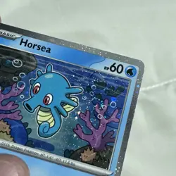 SWIRL Horsea 010/064 Cosmos Holo Rare Promo Pokemon Card - NM - Image 3