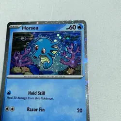 SWIRL Horsea 010/064 Cosmos Holo Rare Promo Pokemon Card - NM - Image 4
