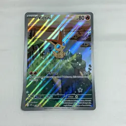 Pokemon Jumbo Victini SVP208 Black Star Promo Card - Image 1