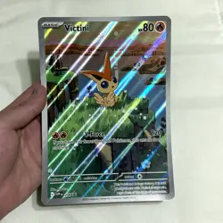 Pokemon Jumbo Victini SVP208 Black Star Promo Card - Image 2