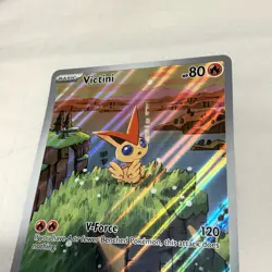 Pokemon Jumbo Victini SVP208 Black Star Promo Card - Image 5