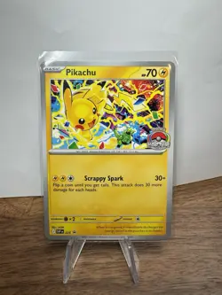 Pikachu Promo 2025 World Championships SVP EN 225 Pokemon Card Worlds - Image 1