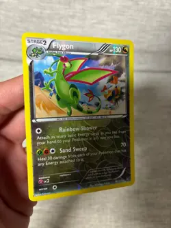Flygon Reverse Holo 76/111 Furious Fists, XY (HP) Pokemon Card - Image 2