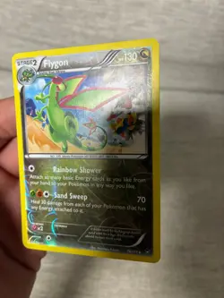 Flygon Reverse Holo 76/111 Furious Fists, XY (HP) Pokemon Card - Image 3