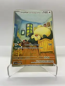Snorlax Van Gogh Gold Metal Pokemon Card-Collectible Gift Display！NICE! - Image 2