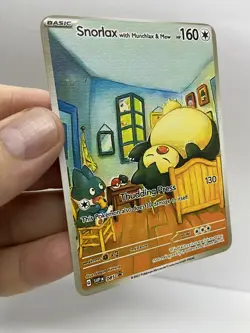 Snorlax Van Gogh Gold Metal Pokemon Card-Collectible Gift Display！NICE! - Image 5