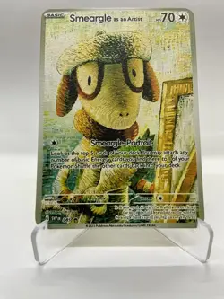 Smeargle Van Gogh Gold Metal Pokemon Card-Collectible Gift Display！NICE! - Image 1