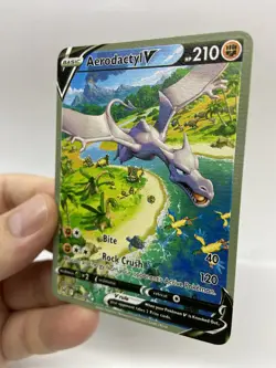 Aerodactyl V Van Gogh Gold Metal Pokemon Card-Collectible Gift Display！NICE! - Image 5