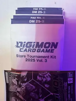 Digimon Card Game - Store Tournament Kit 2025 Vol 3 - X4 Sealed - Image 1