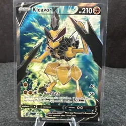 Kleavor V SWSH248 Black Star Promo Full Art Ultra Rare Holo Pokemon TCG Card NM - Image 1
