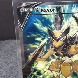 Kleavor V SWSH248 Black Star Promo Full Art Ultra Rare Holo Pokemon TCG Card NM - Image 3