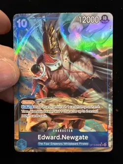 Edward Newgate (Alt Art) OP13-042 SR Carrying on His Will - ONE PIECE ENGLISH - Image 1