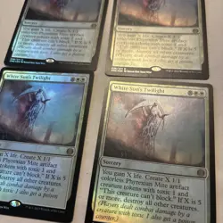 MTG Magic the Gathering Card White Sun’s Twilight FOIL X4 NM - Image 2
