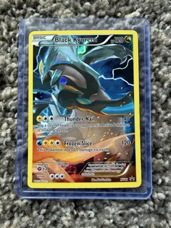 Pokemon TCG Black Kyurem XY Black Star Promos Holo Card XY80 NM - Image 1