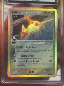 CGC 10 Gem Mint Latias 8/113 Holo EX Delta Species Pokemon Card - Image 2