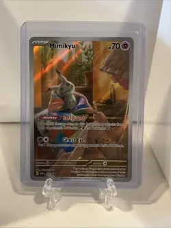 Pokemon TCG Mimikyu 075 Sv: Scarlet & Violet Promo Cards Holo - Image 1