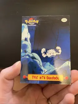 TV6 # 74 Geodude NM Topps Puzzle Card - Image 3