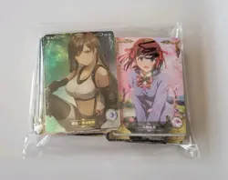 Mixed Anime-Style Trading Card Lot - Foil Finish, Standard Size, Paper, goddess - Image 1