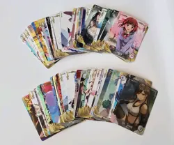 Mixed Anime-Style Trading Card Lot - Foil Finish, Standard Size, Paper, goddess - Image 2