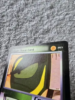 DBZ Dragon Ball Z Saiyan Truce Card 203 CCG Limited Saiyan Saga MP - Image 2