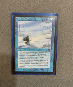 Magic: The Gathering MTG Winter's Chill Instant Ice Age 1995 - Lightly-Played/LP - Image 1