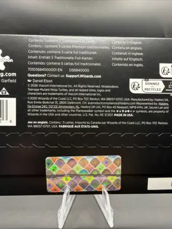 MTG Secret Lair x Teenage Mutant Ninja Turtles VHS Villains Foil Edition SEALED - Image 5