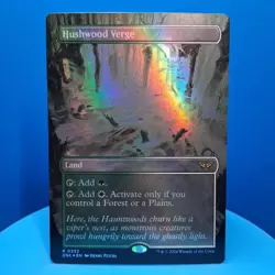 Hushwood Verge (Borderless) Duskmourn: House of Horror Foil - Image 1