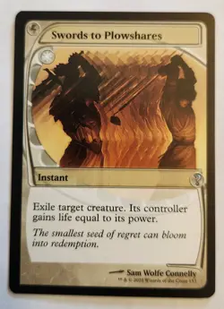 Swords to Plowshares (Future Sight) Mystery Booster 2 Regular - Image 1