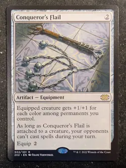 Conqueror's Flail - Double Masters 2022 (MTG) - Image 1