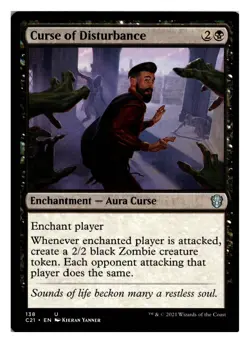 Curse of Disturbance 138 UC Commander 2021 NM - Image 1