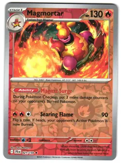 Magmortar 021/159 Reverse Holo SV09: Journey Together Pokemon TCG - Image 1
