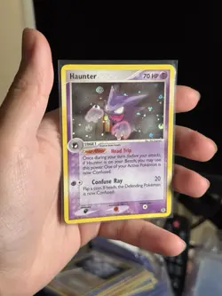 Pokemon Haunter 34/112 FireRed & LeafGreen 70 HP Reverse Holo Uncommon Stage 1 - Image 1