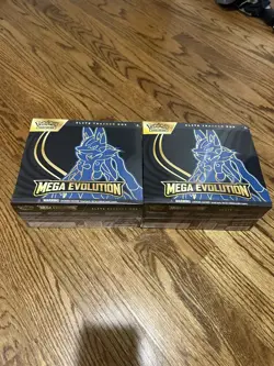 Pokemon TCG Mega Evolution Elite Trainer Boxes ETB ( 2 Factory Sealed ) - Image 1