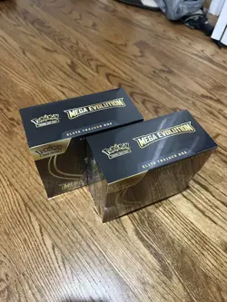 Pokemon TCG Mega Evolution Elite Trainer Boxes ETB ( 2 Factory Sealed ) - Image 2