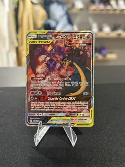 Pokemon Naganadel & Guzzlord GX 224/236 Cosmic Eclipse Ultra Rare Full Art Holo… - Image 1