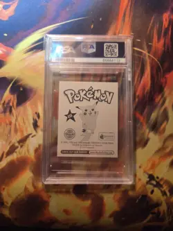 PSA 10 GEM MINT 1999 Merlin Pokemon Mew - Prism S25 WOW LOOK FAST LOW POP - Image 2