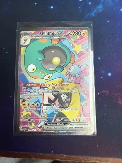 Pokemon Ascended Heroes Iono's Bellibolt ex Ultra Rare Holo 279/217 NM - Image 1