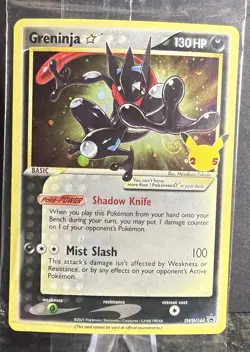 Greninja Gold Star Pokemon SWSH Promo Celabrations Sealed SWSH144 - Image 3